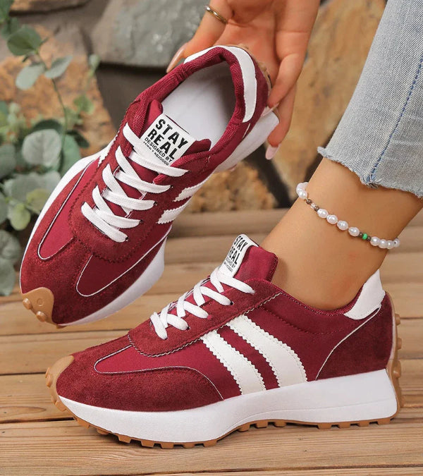 Babs | Comfortable trendy sneakers with stable sole