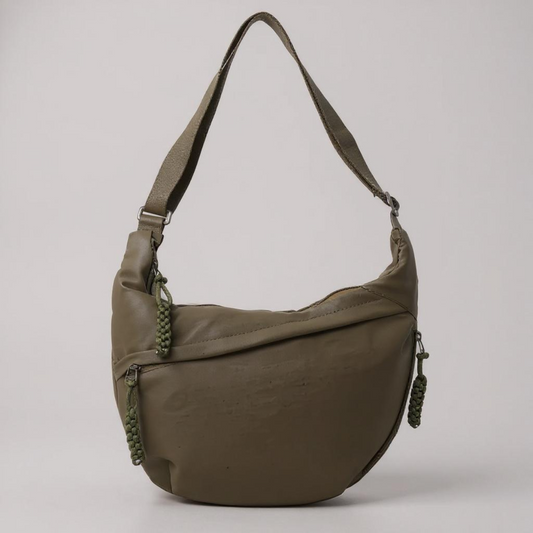 Viola | Olive Green Crossbody Purse
