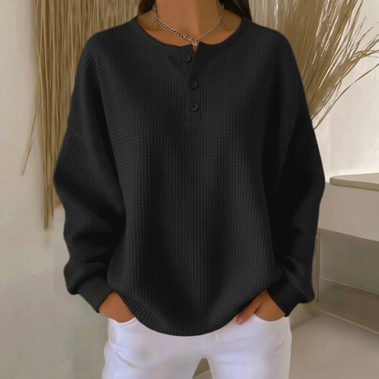 Aurelie™ | Loose-Fitting Blouse with Buttons