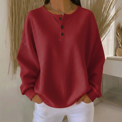 Aurelie™ | Loose-Fitting Blouse with Buttons