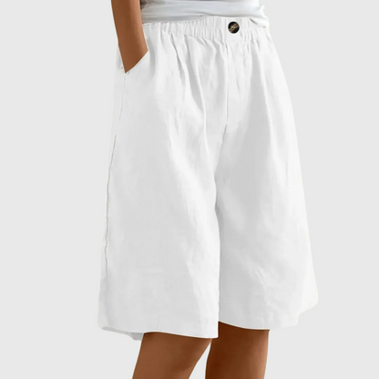 Velariv | Loose Fit Elastic Waist Shorts Marie