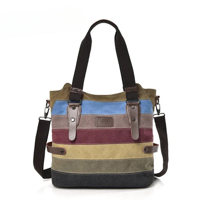 Vibrant Leather Handbag for Women