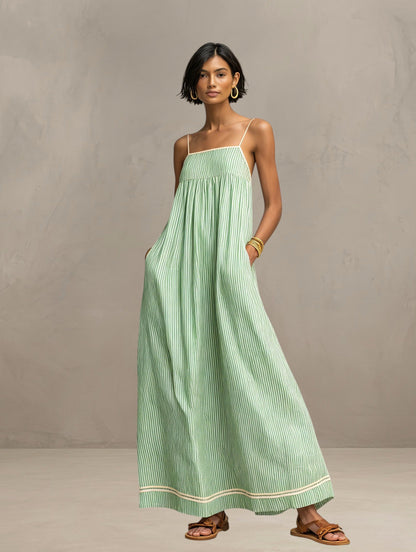 PAMELA | FLOWING SUMMER MAXI DRESS