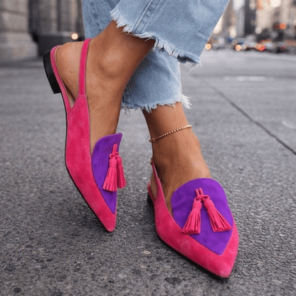 Eliza | Sandals with straps and tassels