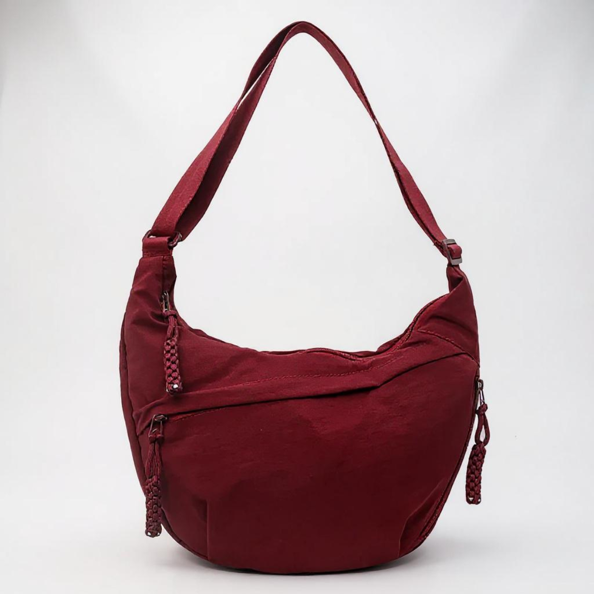 Burgundy Rosa Crossbody Bag