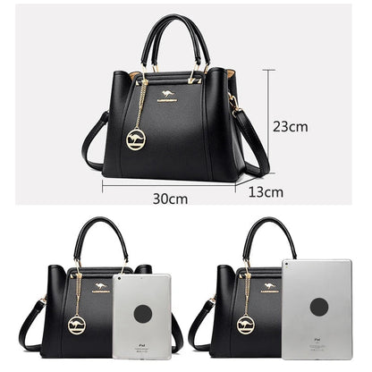 Luxurious Leather Women's Shoulder Bag
