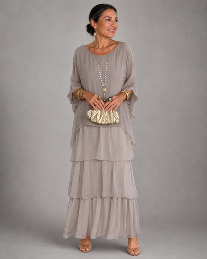 Lara™ | Elegant, flowing maxi dress