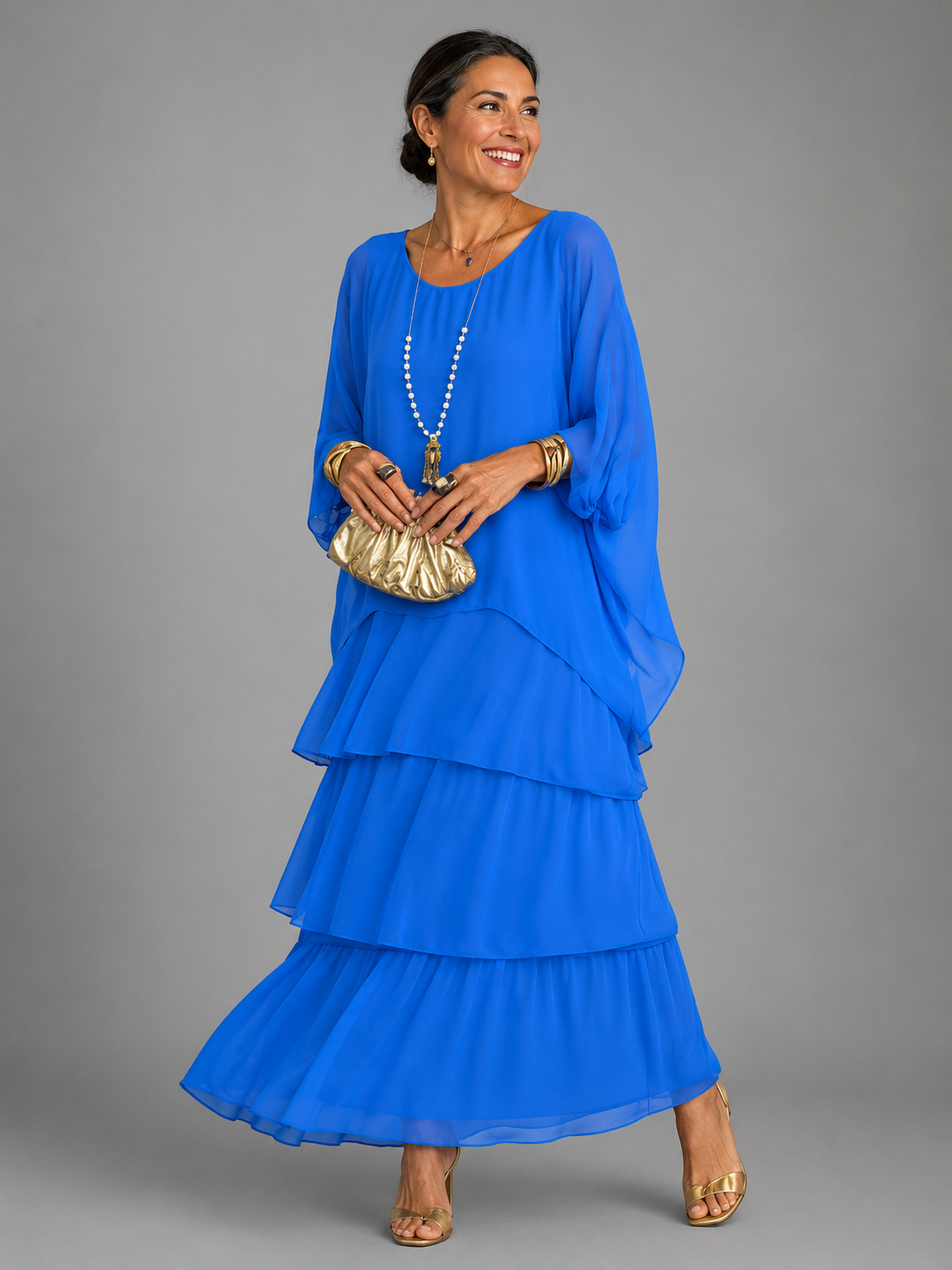 Lara™ | Elegant, flowing maxi dress