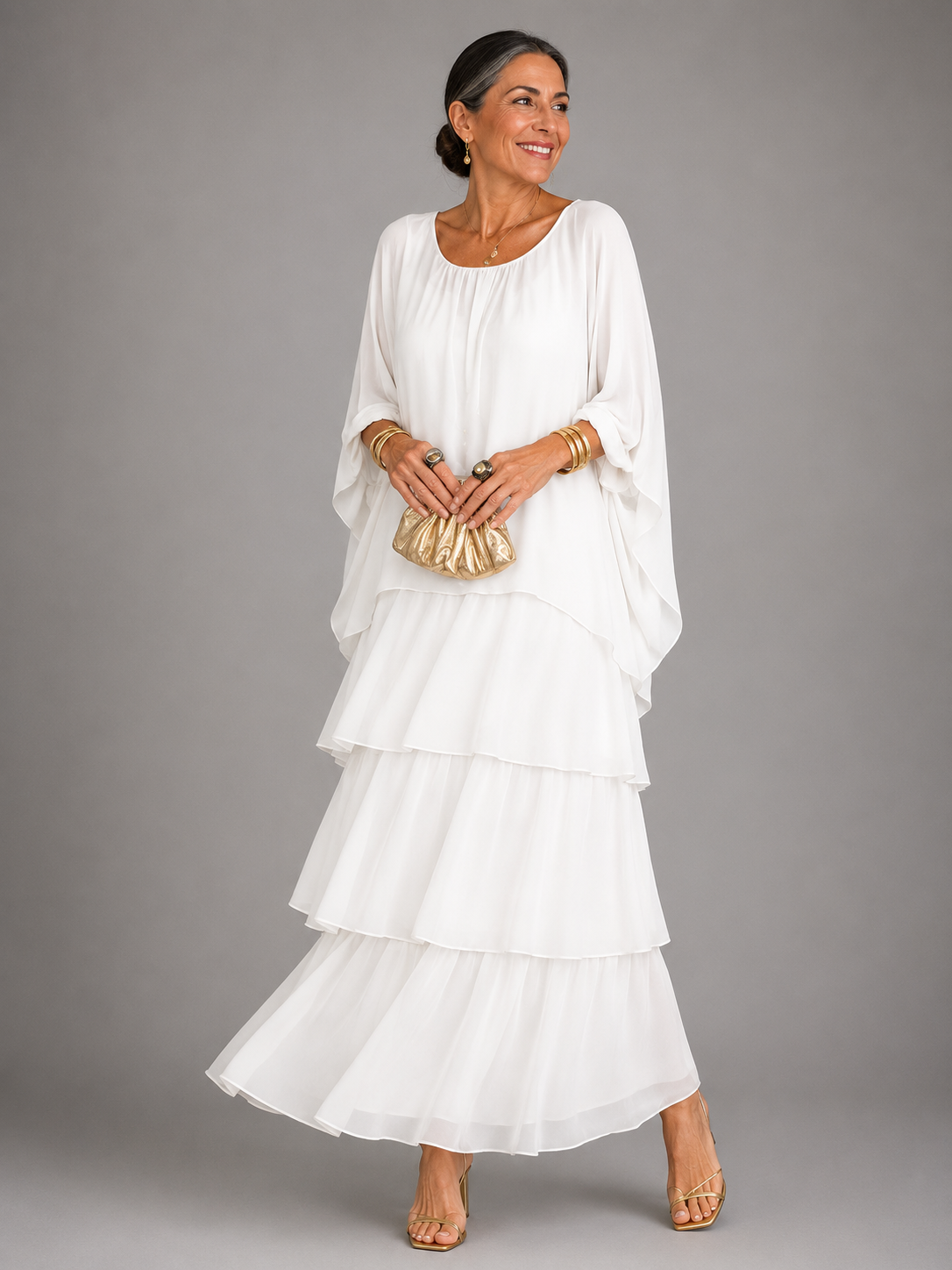Lara™ | Elegant, flowing maxi dress