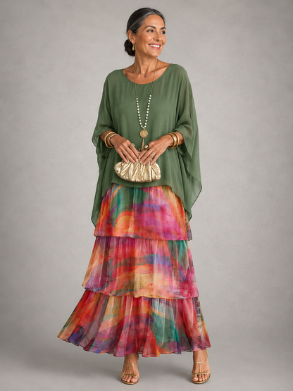 Lara™ | Elegant, flowing maxi dress