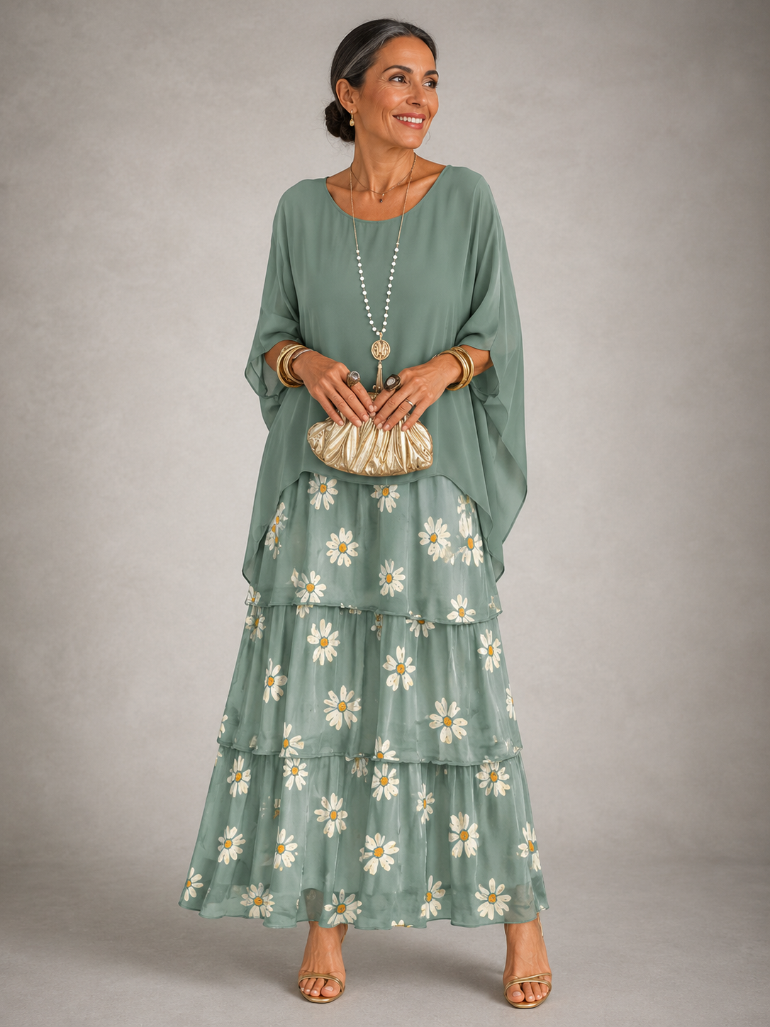 Lara™ | Elegant, flowing maxi dress