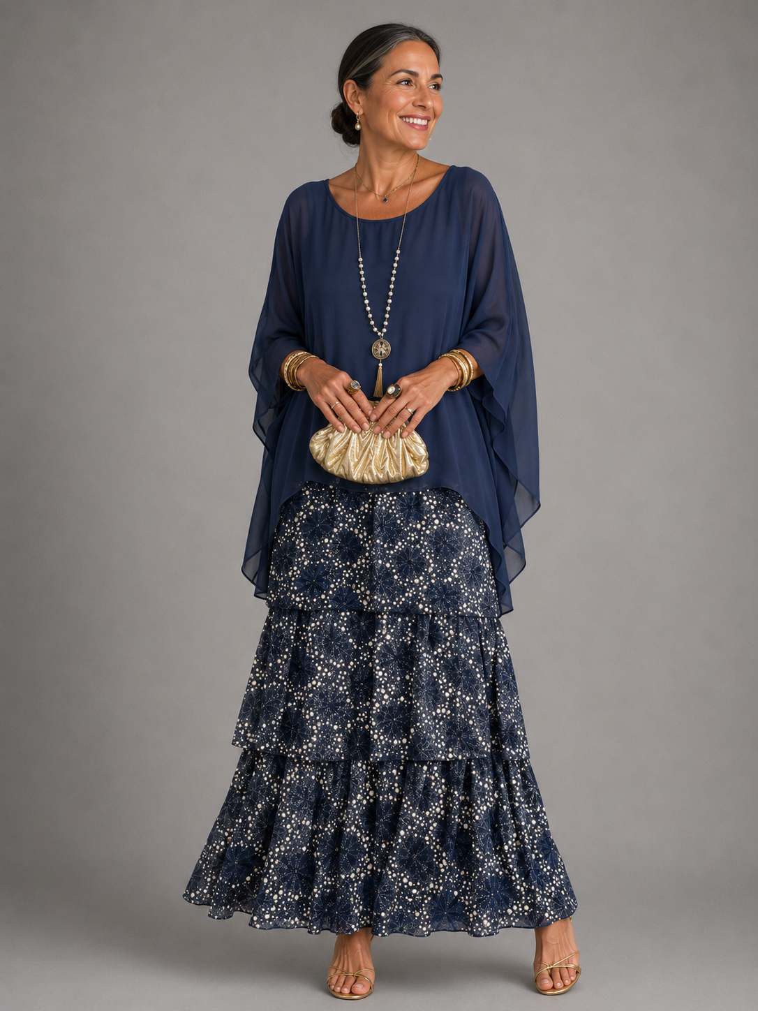 Lara™ | Elegant, flowing maxi dress