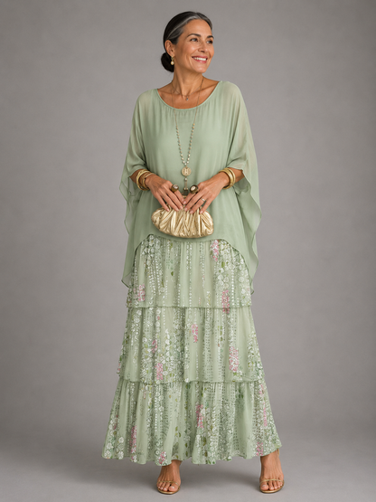 Lara™ | Elegant, flowing maxi dress