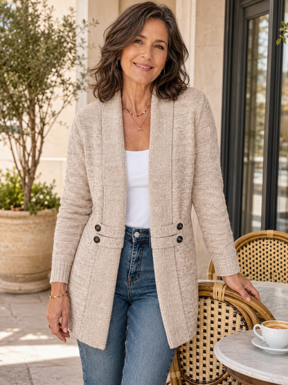 Lila | Stylish Braided Summer Cardigan