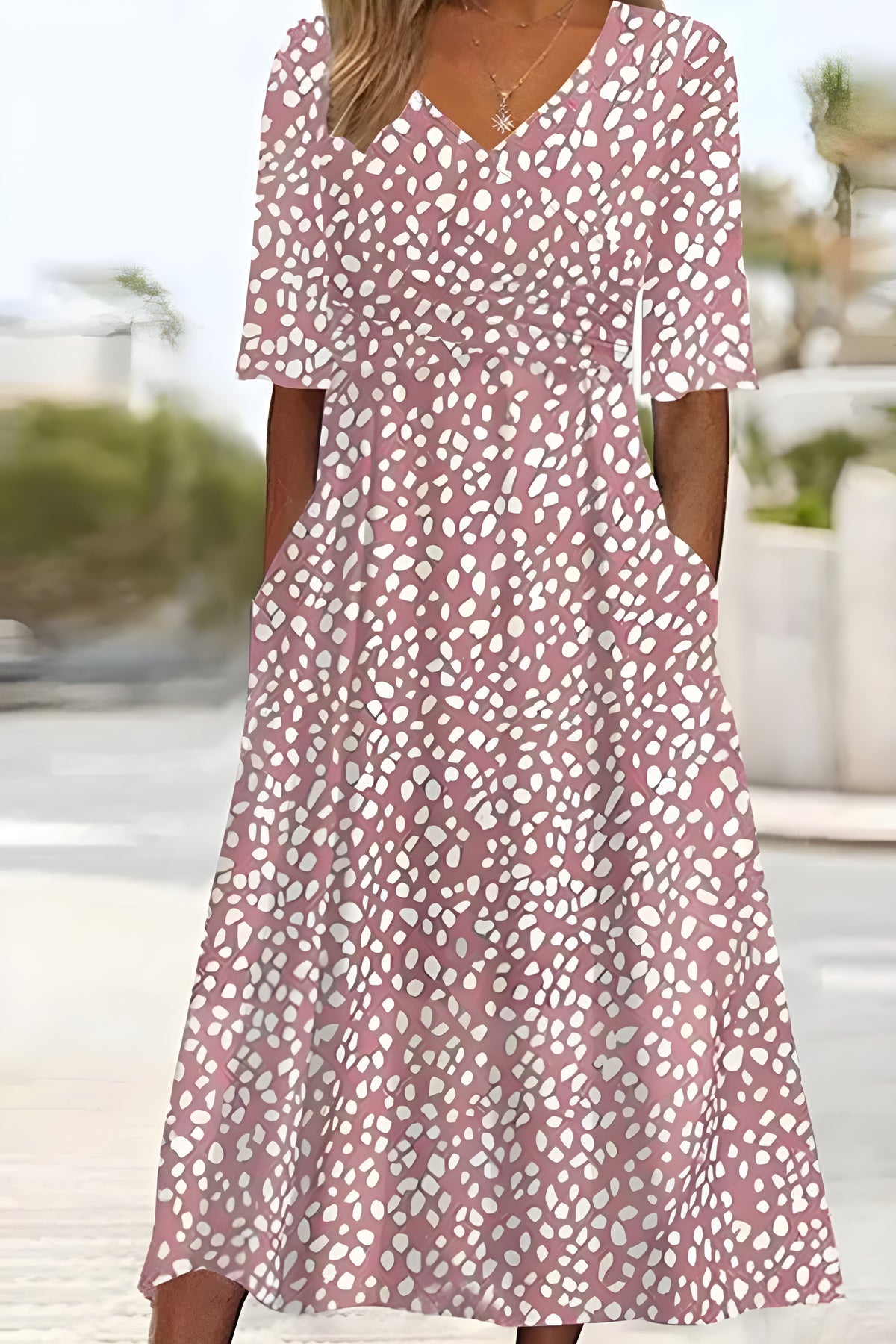 Romy | Tummy Covering Midi Dress