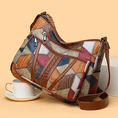 ROSELINE™ – Chic Vintage Leather Bag