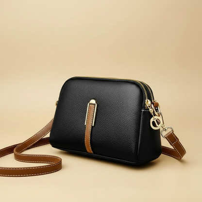 Elegant Women's Leather Shoulder Bag